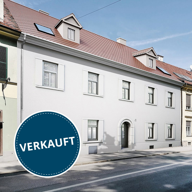 8020 Graz, Wickenburggasse 18 - verkauft 8020 Graz, Wickenburggasse 18 - verkauft